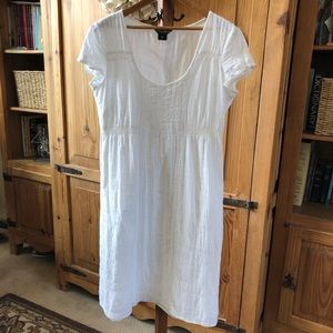 Eddie Bauer white dress Size 6